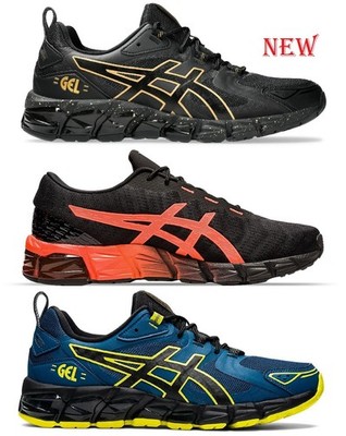 ASICS GEL QUANTUM 180 VII TRAIL RUNNING HERRENSCHUHE SCHWARZ ROT SCHUHE SHOES