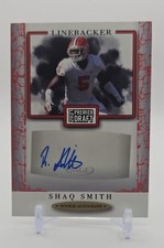 2021 Sage Premier Draft - Autographs Shaq Smith #A169 Red (AU, RC)