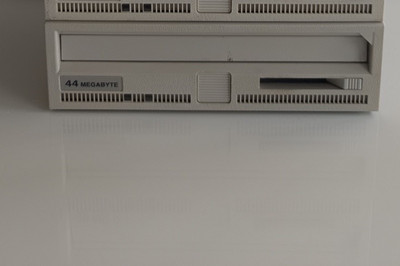 Syquest 44MB internes SCSI Laufwerk, Model SQ555, Vintage