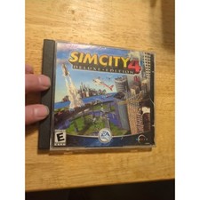 VINTAGE PC GAME/SOFTWARE sim city 4- deluxe edition Broken Case