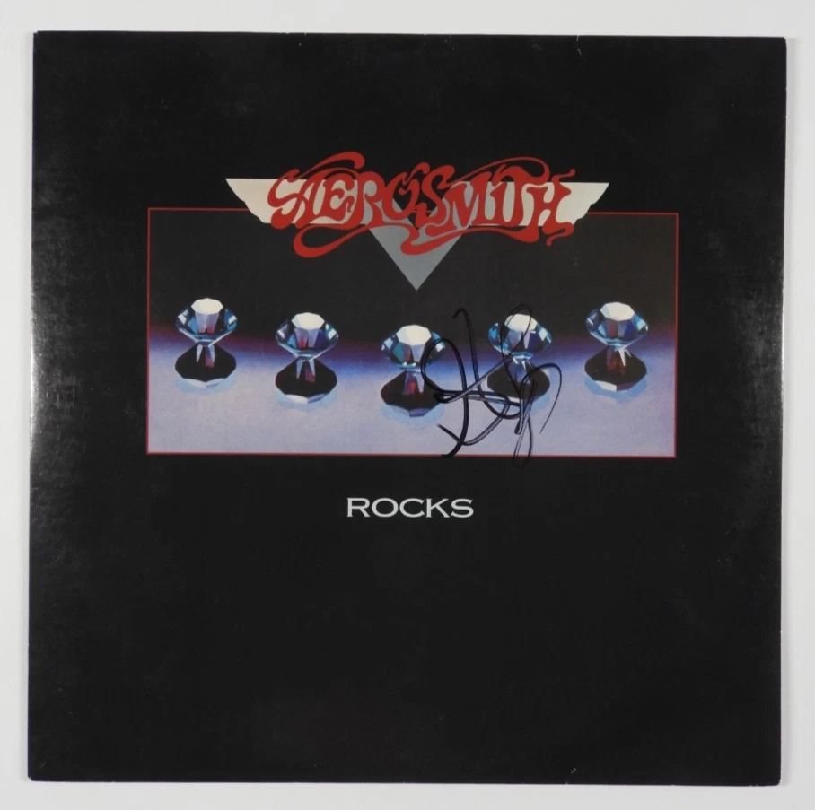 Aerosmith Signed In Original Autographed Rock & Pop Records for