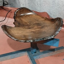 Handmade Wooden Decorative Bowl with Natural Edge Home D cor Accent Handcrafted