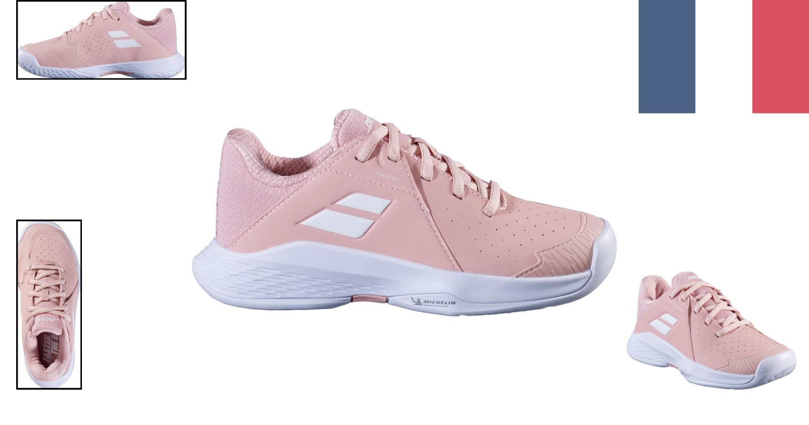 Chaussures de tennis enfant Babolat Propulse 3 pour les entraînements de tennis au club le mercredi