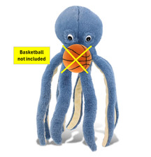 DolliBu Super Soft, Blue Octopus, Stuffed Animal NEW