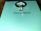 Vintage Tiffany & Co Silver 925 Rock Crystal  ring