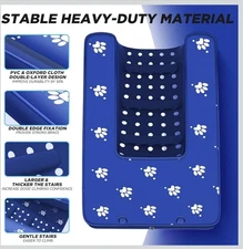 Inflatable Dock Platform with Electric Pump, Dog Boat Ramp Floating Non-Slip...