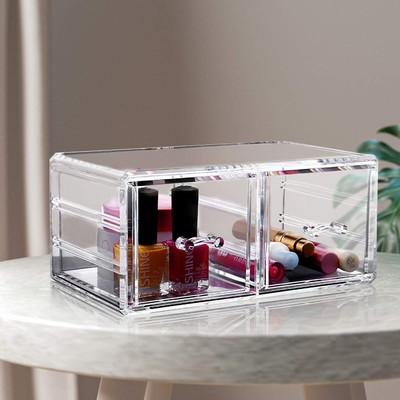  Acryl Kosmetik Make-up Organizer Schmuck Schublade Aufbewahrungsbox Vitrine