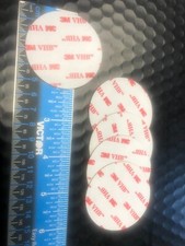 3M VHB TAPE 5962 2.80" Diameter Circle, Black, 1/16" thk double sided , 5/PK