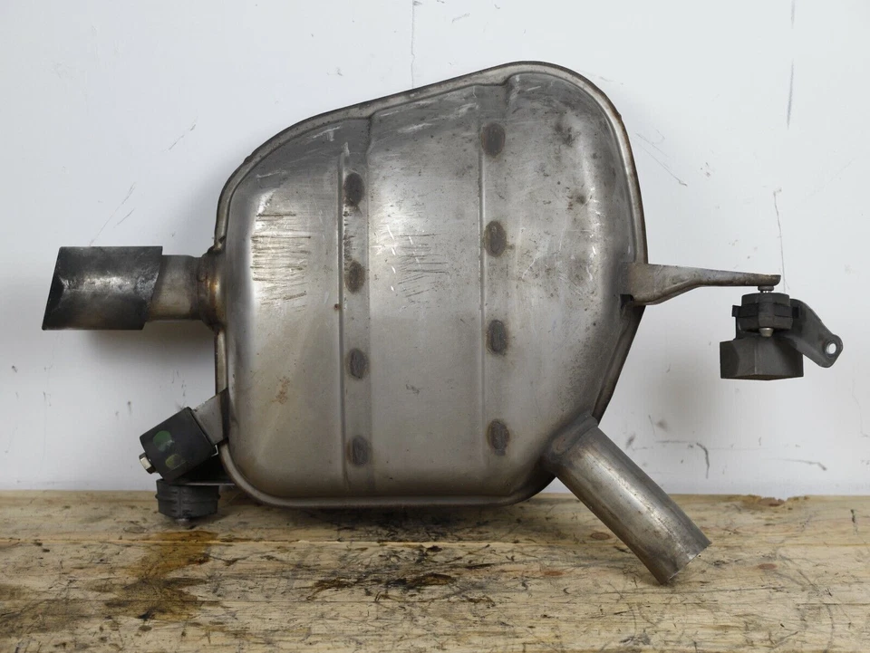 BMW 535I GT F07 2011-2016 silenciador escape pasajero trasero derecho con punta OEM Foto 2 de 3