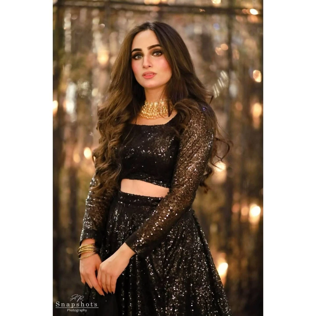 Crop top hotsell anarkali dress