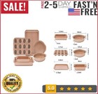 Vinauo Bakeware Set, 6-Piece Professional Nonstick Baking Pan Set for Baking Ent