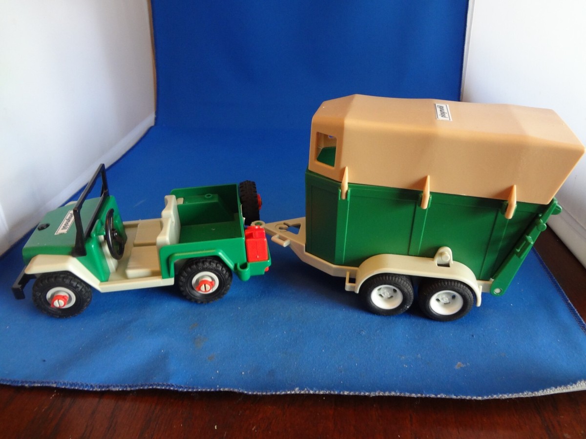 Playmobil Centre équestre 3140 Vintage 1986 – Concours Chevaux – Ranchs - Occasion