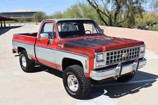 1980 Chevrolet K10 Cheyenne 4x4  24x36 Inch Poster Classic Pickup Truck