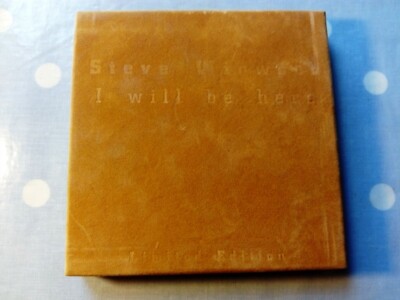 Steve Winwood I Will Be Here /Live Ltd CD In Box (Family Tree Insert/Print)