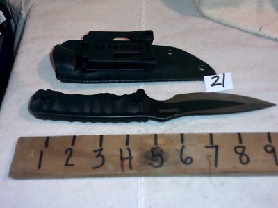 Oerla D2 steel Knife Outdoor Duty Fixed Blade  with  Handle and Kydex Sheath