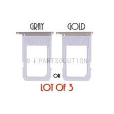 3X SIM Tray SIM Card Tray Holder for Samsung Galaxy S6 Edge Plus SM-G928