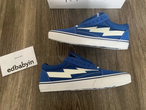 revenge x storm vans blue bandana