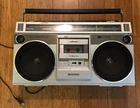 Vintage Sanyo M9860 AM/FM Cassette Recorder Boombox *Read Description*