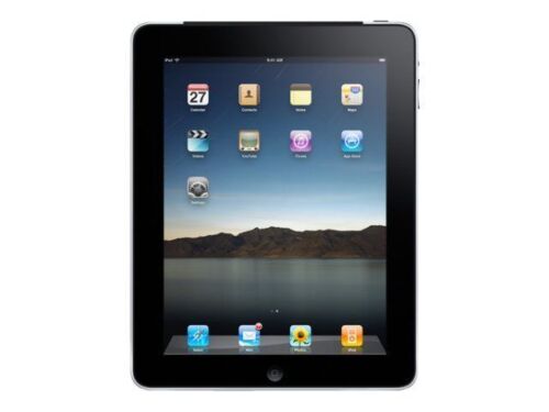 Apple iPad 1st Generation 32GB, Wi-Fi + 3G (Unlocked), 9.7in - Black (MC496LL/A) - 第 1/1 張圖片