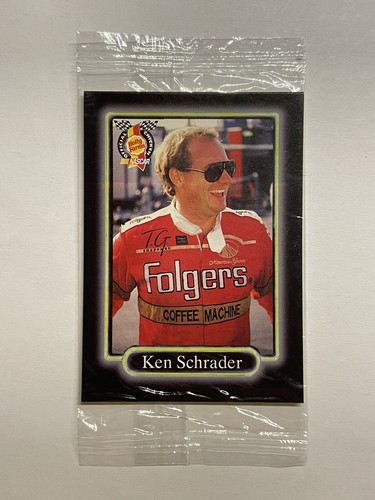 1990 Maxx Holly Farms Sealed Pack - Ken Schrader #HF5 Cale Yarborough #HF25 - 第 1/2 張圖片