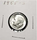 1955 S Roosevelt Dime Brilliant Uncirculated  B1121