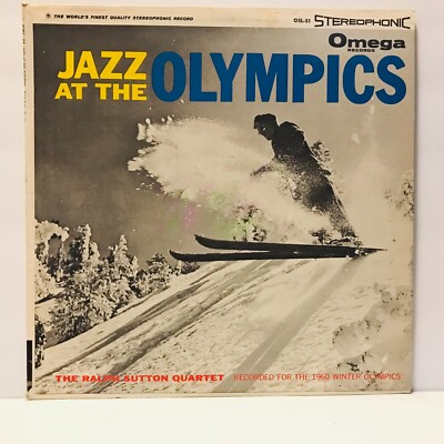 Ralph Sutton Quartet Vinyl LP Jazz at the Olympics 1967 NM/EX