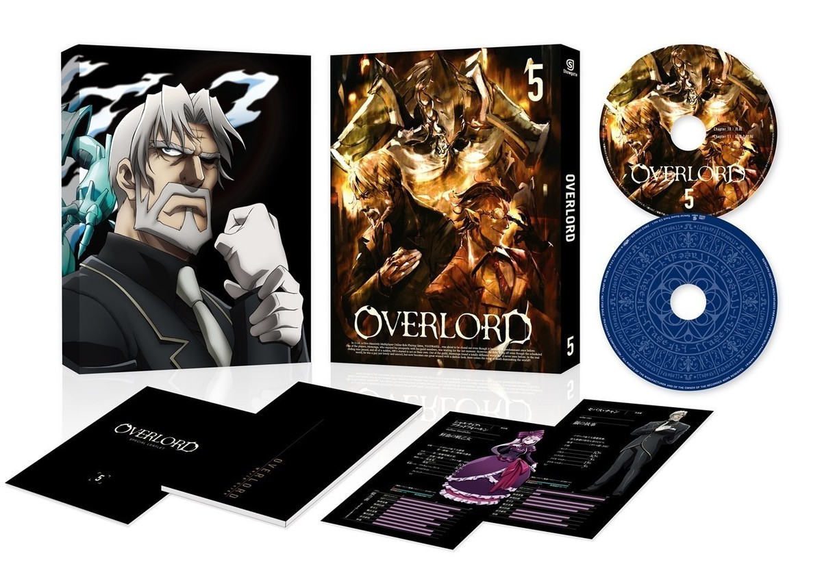 Japan Anime Animation OVERLORD 5 Blu-ray Box Limited Edition from 