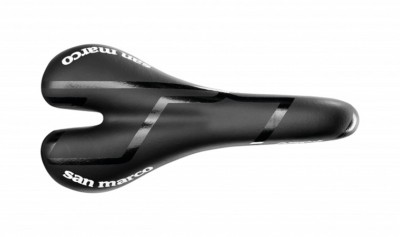 Selle San Marco Aspide TT Noire, Pour Vélo Route, Alliage, Neuve Sous Blister