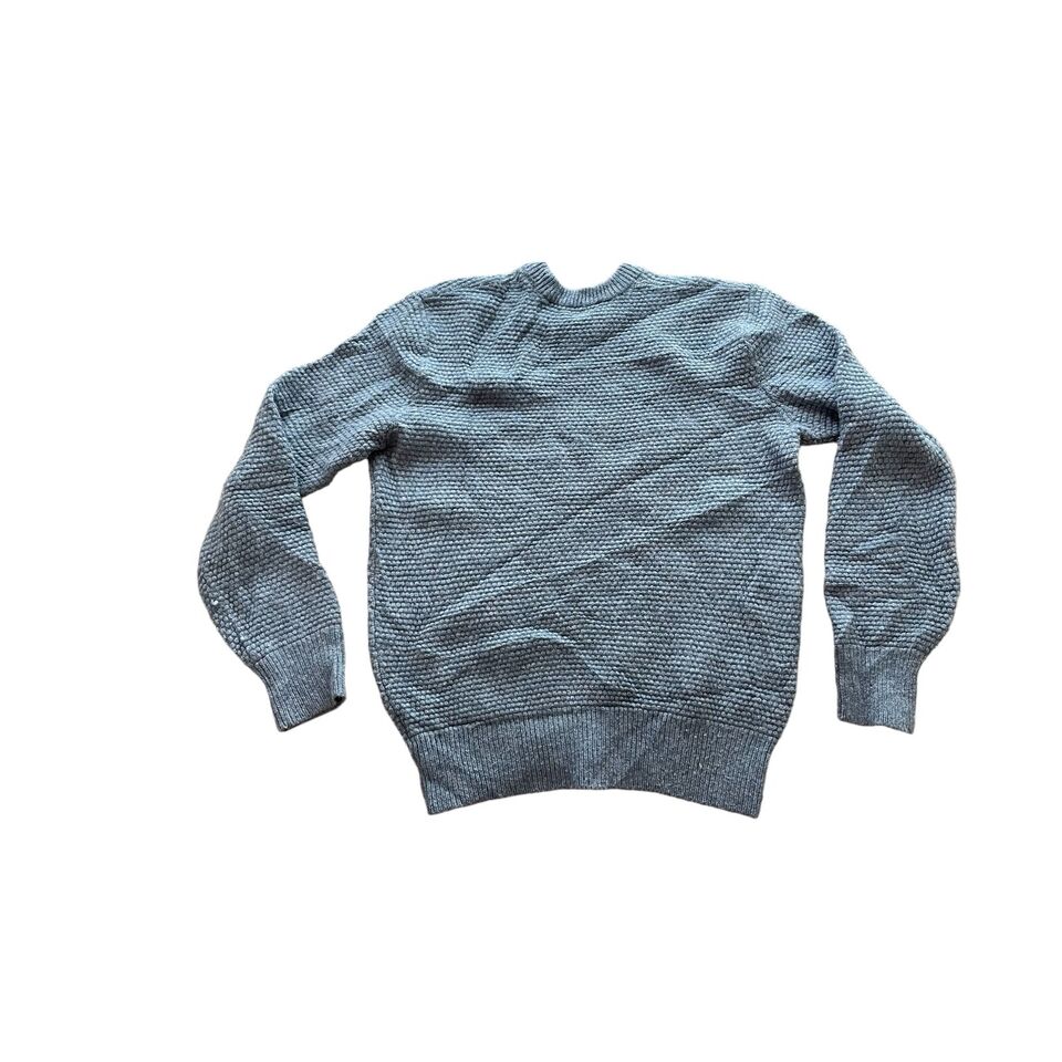 Vintage Wool Blend Sweater Blue Mens Size M Crew Neck | eBay
