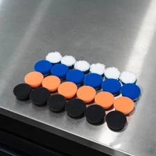 Lake Country SDO 1.5" Nano Pad Kit | 24 Polishing Pads for 1" Backing Plate