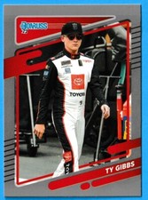 2022 Panini Donruss Racing Silver Parallel Ty Gibbs #113