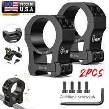 34mm High Profile Scope Rings See Through Picatinny Rails Scope Mount Heavy Duty