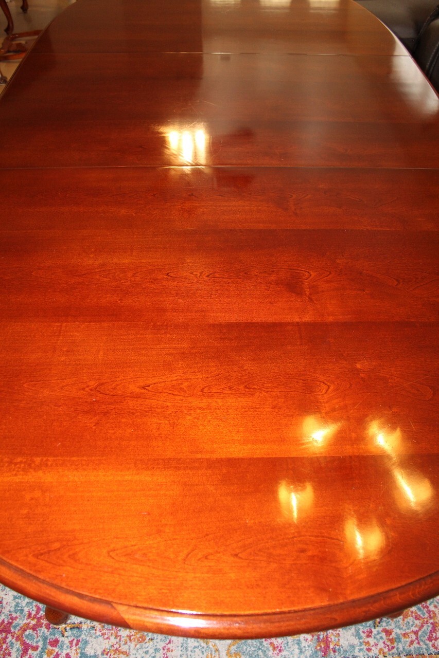 American Drew Solid Cherry Grove Oval Dining Room Table &1 Leaf eBay