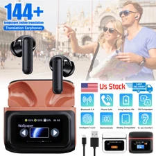 Translator Earbuds 144+Languages Real Time Online OffLine Translation Earphones