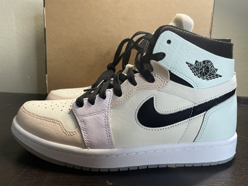 Nike Women\u0026#039;s Air Jordan 1 Zoom CMFT Easter Blue Yellow Green sz 7  [CT0979-101] | eBay