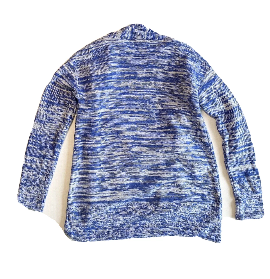 Cárdigan Tucker + Tate Frente Abierto Cocoon Frente Abierto Mármol Manga Larga Talla S Foto 2 de 3