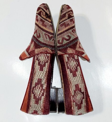 Monroe & Main SW Aztec Design Boho Woven Tapestry Loafers SlipOn Shoes Wms 8.5US - Picture 20 of 21
