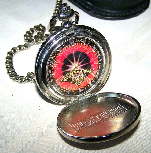 franklin mint harley davidson pocket watch battery