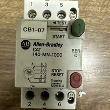 Allen Bradley,140-MN-1000 SER C,Manual Motor Starter
