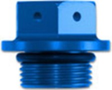 Blue OIL Filler CAP - All Suzuki Motorcycles - Made In The USA Billet Aluminum