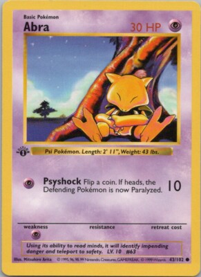 Abra First Edition | eBay