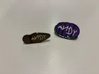 Disney Pixar Toy Story Woody & Buzz Lightyear Andy  Collectable Pins