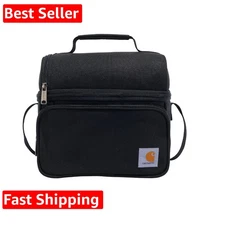 Camping Cooler & Worksite Lunch Bag — Soft‑Shell Insulated Carry Tote with Du...