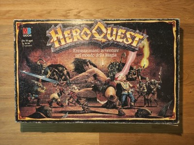 Hero Quest 1989 - 100% Komplett Top Zustand - MB HeroQuest