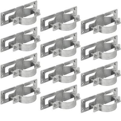 #ad 12 Pack Fence Brackets Galvanized Wood Fence Frame They use to Attach a Woo... $73.11