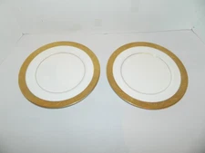 Lot of 2 Mikasa HARROW Bone China 7 1/2" Salad Plates