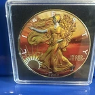 2022 $1 1oz American Silver Eagle Icon Mint Sunset Edition Colorized #077/200