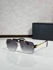 Cazal 887 Sunglasses Men’s Luxury Shield Frame Gold Temple 62-12-135