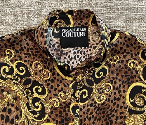 BEAUTIFUL VERSACE JEANS COUTURE BAROQUE SHIRT - Picture 4 of 5