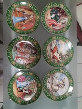 Set of 6 Napoleon & Josephine de Boulme collectors plates-Limoges-Bradex-1980's